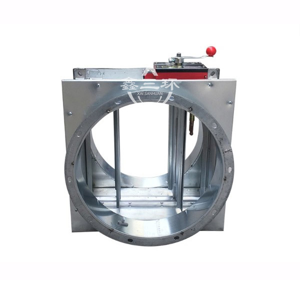 Circular fire damper