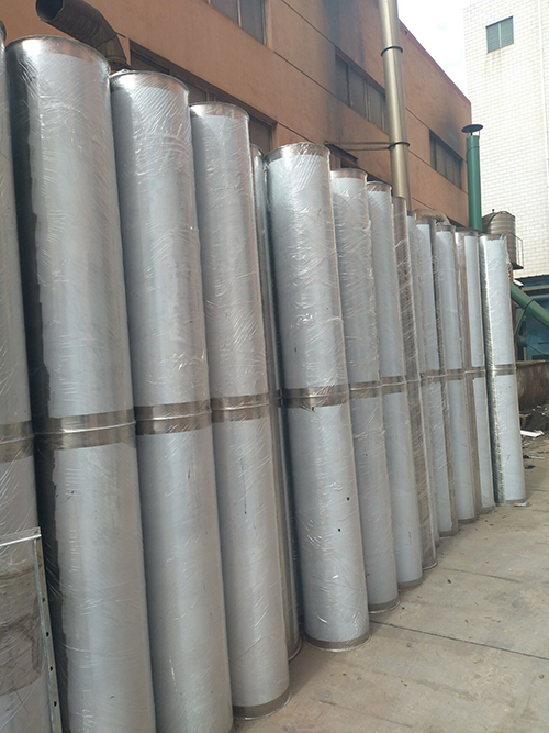 Stainless steel welded air duct